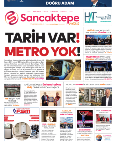 SANCAKTEPE NEWS 27, SAYI-1