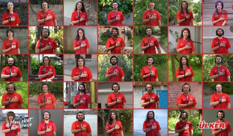 A Milli Futbol Takımı’na Ülker’den “Memleket İçin Söyle” sürprizi