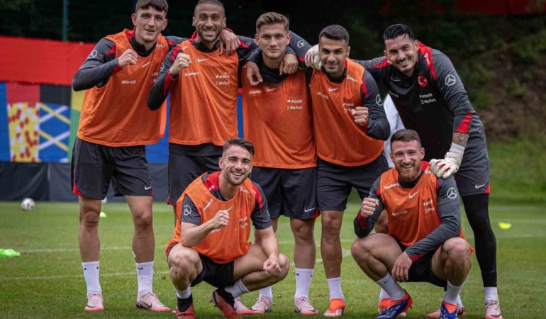 A Milli Takım, Portekiz maçı hazırlıklarını sürdürdü