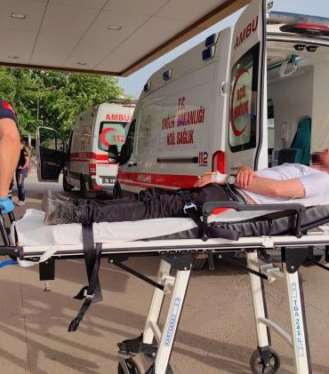 Arıların soktuğu genç ölümden döndü