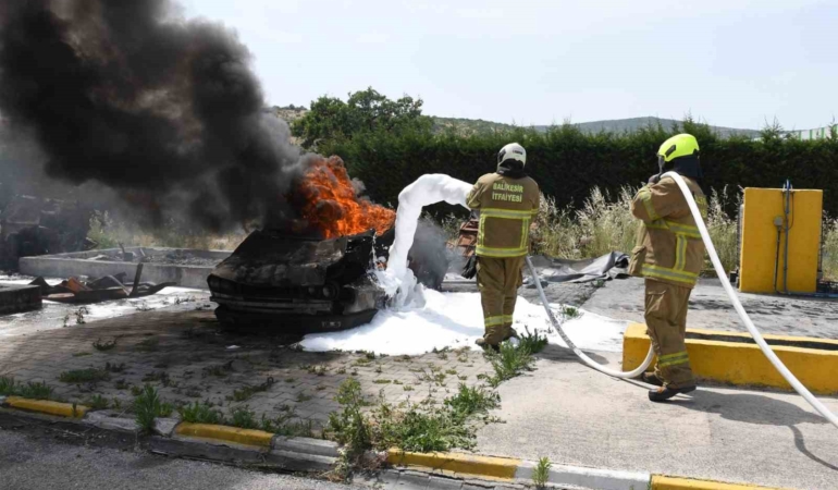 Balıkesir İtfaiyesi her geçen gün kalitesini artırıyor