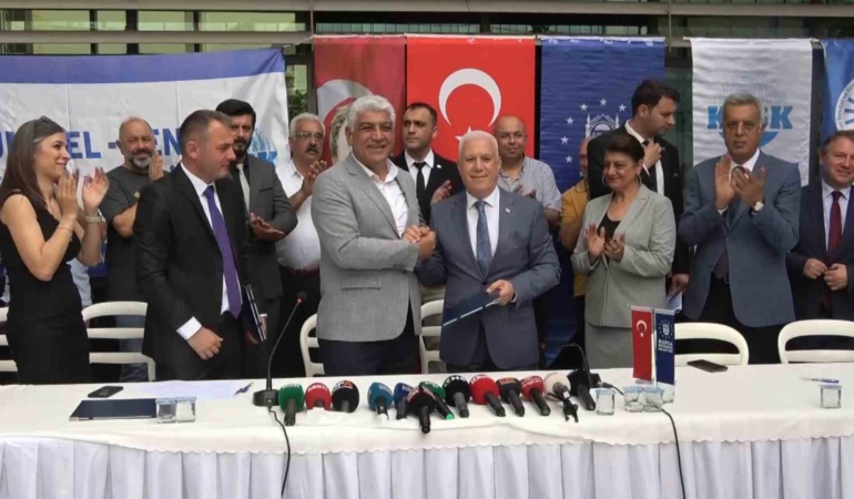 Belediye çalışanlarına çifte bayram