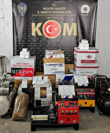 Bilecik’te kaçakçılara yönelik operasyon çok sayıda ürün ele geçirildi