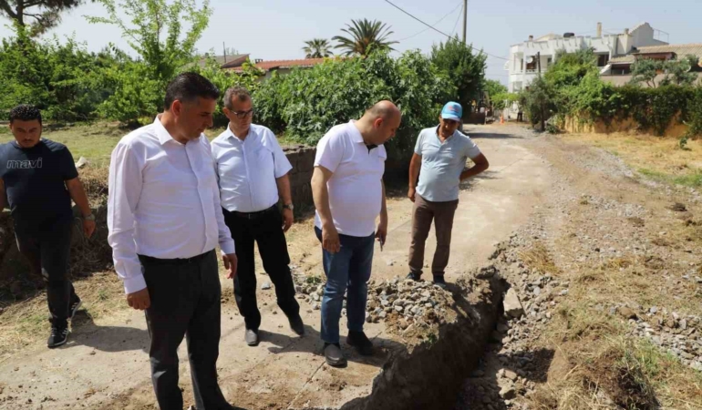 Gönen’de aşırı yağışa karşı önlem alınıyor