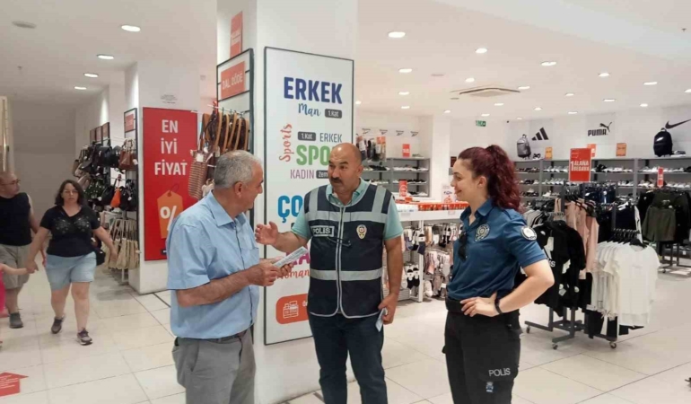 Hırsızlık ve dolandırıcılığa karşı bilgilendirdiler