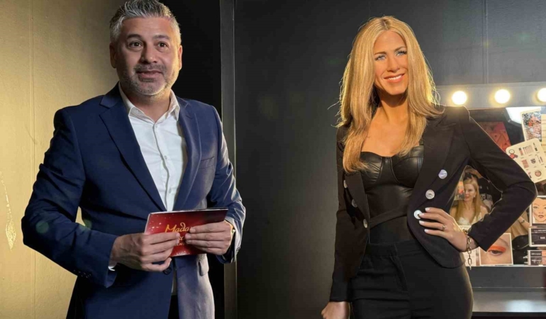 Jennifer Aniston’un bal mumu figürü Madame Tussauds İstanbul’da açıldı