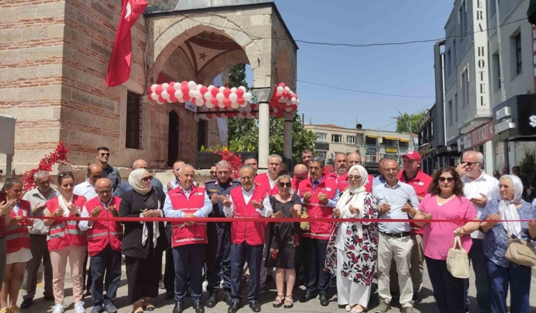Kızılay Lüleburgaz Şubesi tarihi binada hizmet verecek