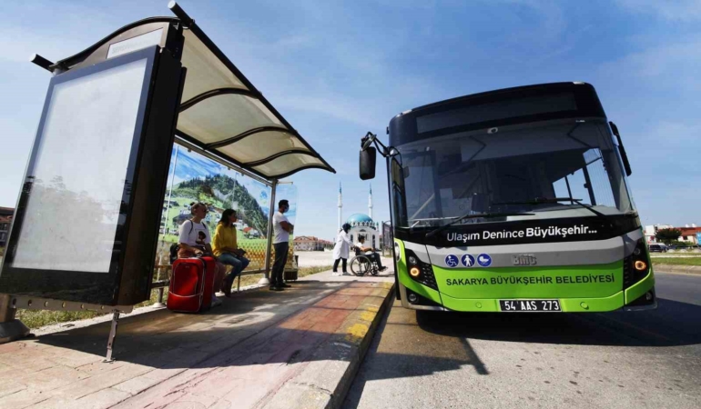 Sakarya Büyükşehir otobüsleri bayramın 4 günü de ücretsiz