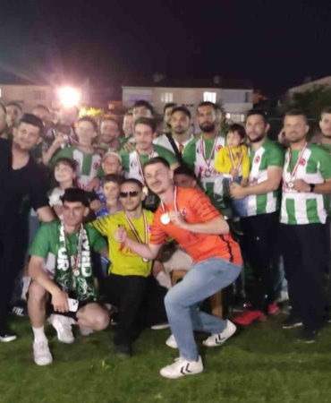 Şampiyon Cihangazispor’da coşkulu kutlama