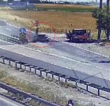 Tekirdağ’da feci kaza: Metrelerce savrulan işçi hayatını kaybetti