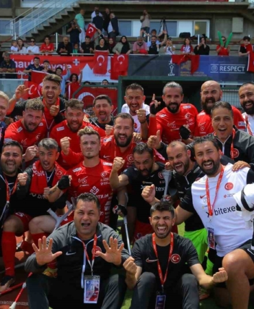 Turkcell’in ana sponsorluğundaki Ampute Milli Futbol Takımı üst üste 3’üncü kez Avrupa şampiyonu