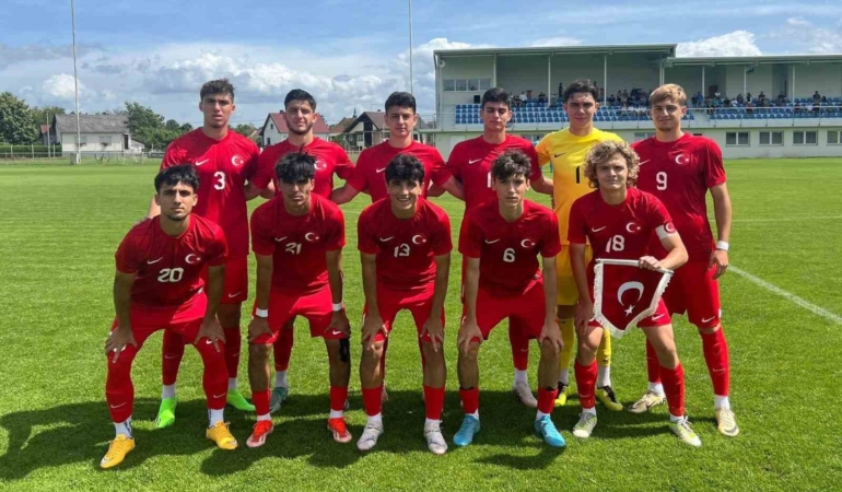 U18 Milli Takım, Hırvatistan’a 4-1 mağlup oldu