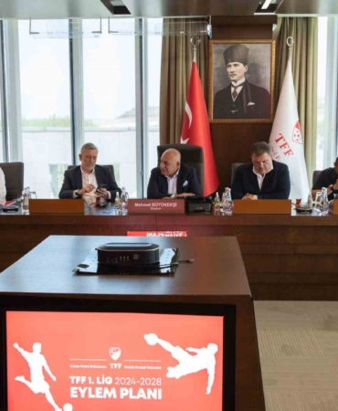 1. Lig 2024-2028 Eylem Planı Toplantısı Riva’da yapıldı