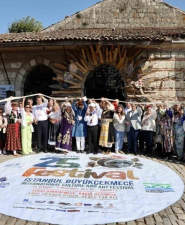 25.Uluslararası Büyükçekmece Kültür ve Sanat Festivali Uluslararası El Sanatları Sergisi açıldı