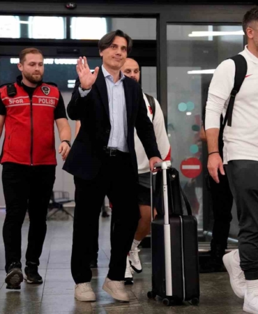 A Milli Futbol Takımı, yurda döndü