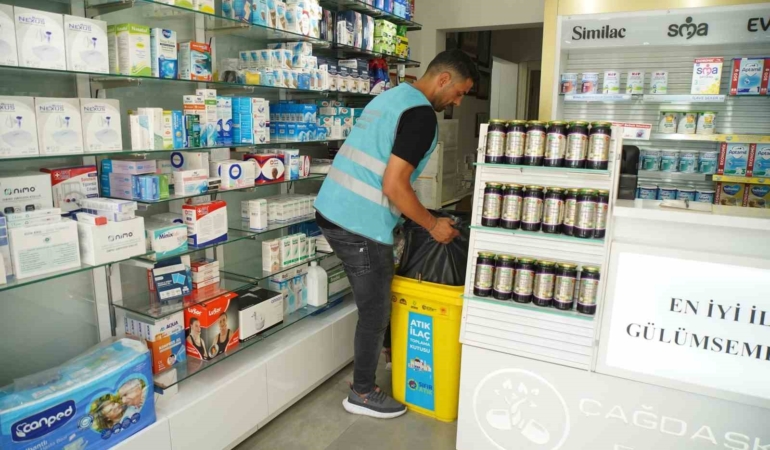 Atık ilaçlar toplanarak geri dönüşüme kazandırılıyor