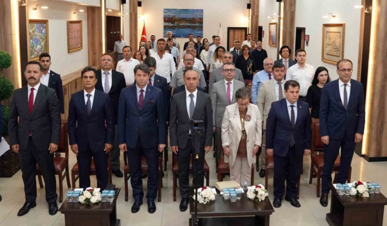 Bakırköy Adliyesi’nde "15 Temmuz Demokrasi ve Milli Birlik Günü Anma Programı" düzenlendi