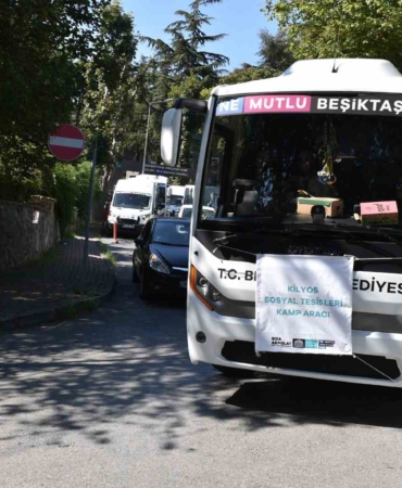 Beşiktaş Belediyesi yaz kampı gerçekleştiriyor