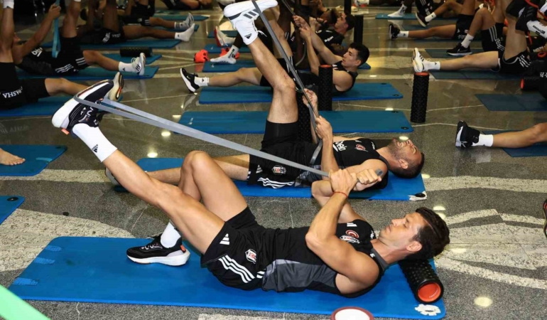 Beşiktaş, Slovenya’da ilk antrenmanını yaptı