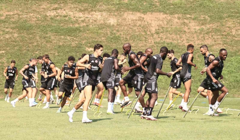 Beşiktaş, yeni sezon hazırlıklarını sürdürdü