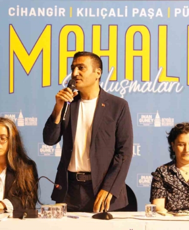 Beyoğlu’nun geleceği düzenlenen ‘mahalle buluşmaları’ ile inşa edilecek