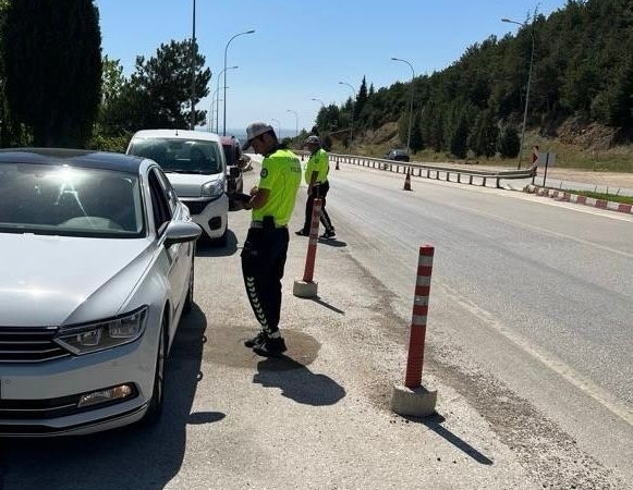 Bilecik’te 78 araç sürücüsüne 85 bin 258 TL para cezası