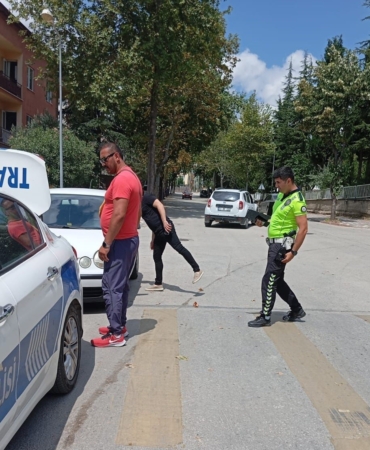 Bilecik’te meydana gelen trafik kazasında 1 kişi yaralandı