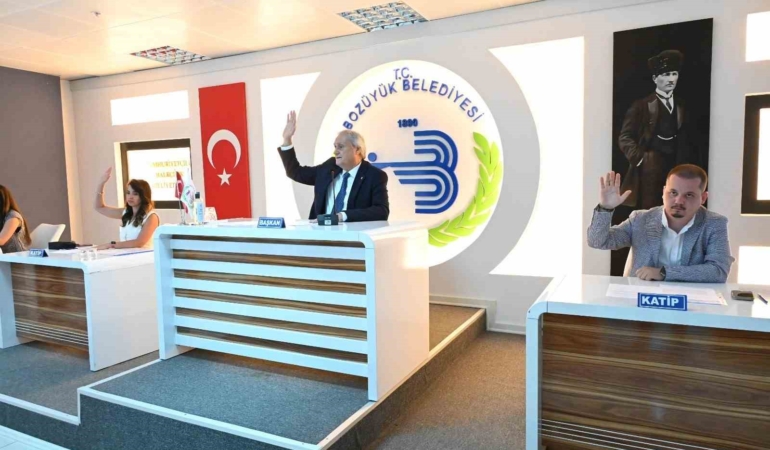 Bozüyük Belediye Meclisi Temmuz ayı toplantısı ilk birleşimi yapıldı