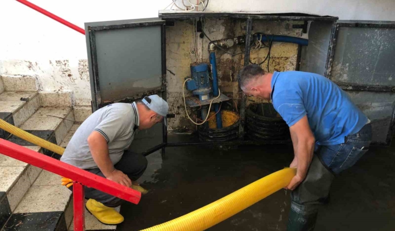 Bozüyük’te metrekareye 23 litre yağış düştü