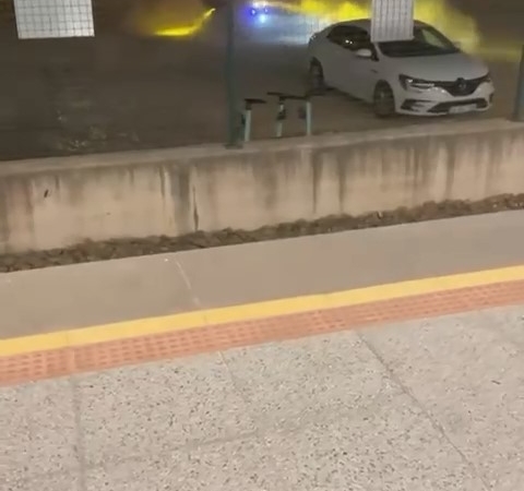 Bursa’da arazi aracıyla dakikalarca drift attı...O anlar kamerada