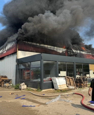 Bursa’da soğuk hava deposunda çıkan yangın kontrol altına alındı