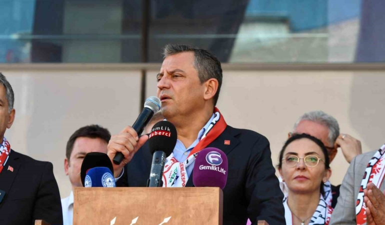 CHP Genel Başkanı Özel: "Kentsel dönüşüm bir belediye başkanının kıt imkanlarıyla başarabileceği bir iş değildir"