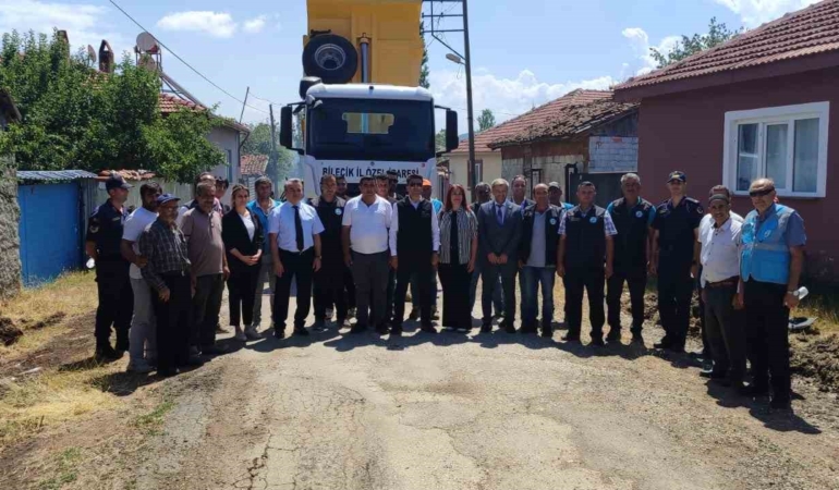 Darıdere köyünün yol sorunu çözüldü