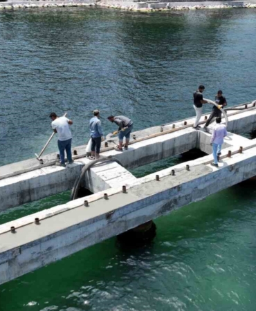 Değirmendere çekek yerinde hummalı çalışma