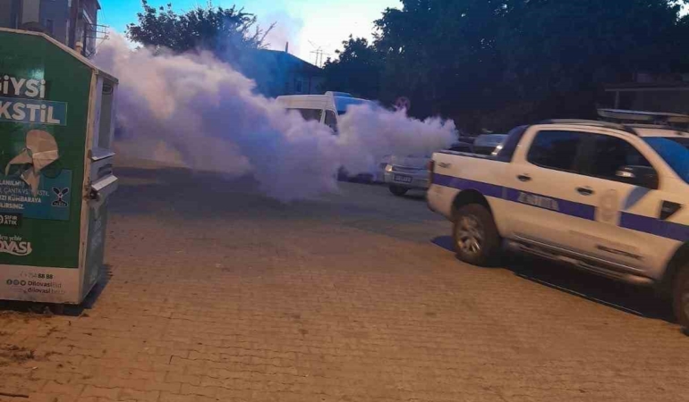 Dilovası’nda ilaçlama çalışmaları