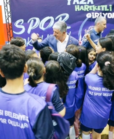 Dilovası’nda yaz spor okulları coşkuyla başladı