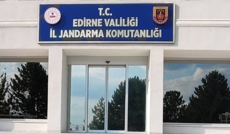 Edirne jandarmasından uyuşturucu operasyonu