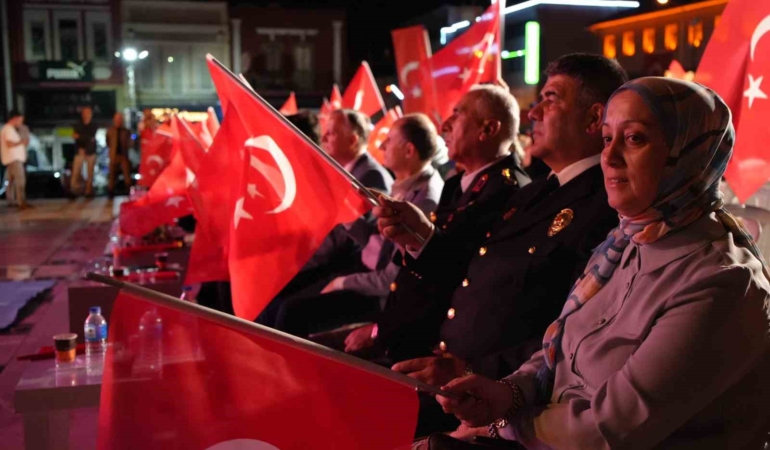 Edirne’de 15 Temmuz Demokrasi ve Milli Birlik Günü