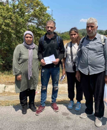 Edirne’de Bulgaristan’a geçmeye çalışan 4 kaçak göçmen yakalandı