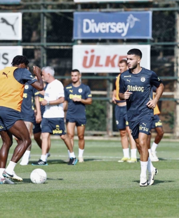 Fenerbahçe’de Oğuz Aydın ilk antrenmanına çıktı