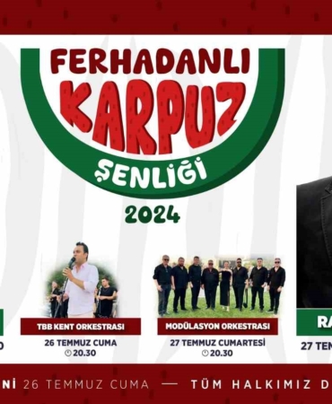 Ferhadanlı Karpuz Şenliği yarın başlayacak