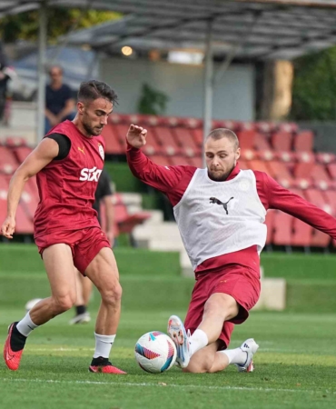 Galatasaray, Beşiktaş maçı hazırlıklarını sürdürdü