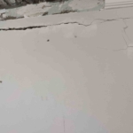 Güngören’de duvarlarında derin yarıklar oluşan bina tahliye edildi