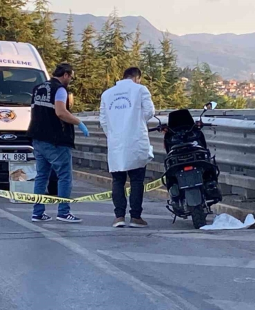 İki motosiklet sürücüsünün kavgasında silahlar konuştu: 1 yaralı