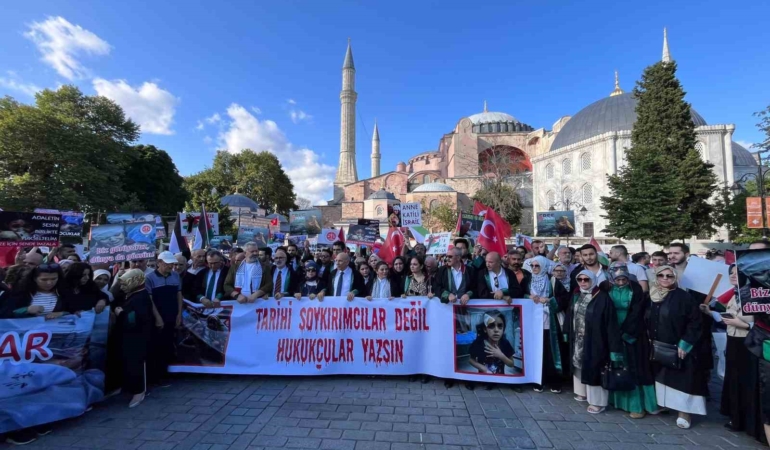 İstanbul 2 No’lu Barosu Filistin için yürüdü