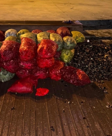 İstanbul’da 1 ton kaçak midye ele geçirildi