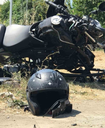 Kazada ağır yaralanan 17 yaşındaki motosiklet sürücüsünden acı haber