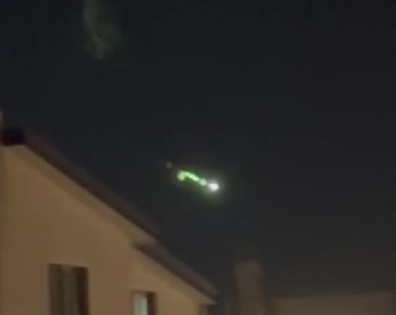 Kimisi roket dedi, kimisi meteor