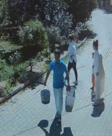 Maltepe’de korkutan orman yangını