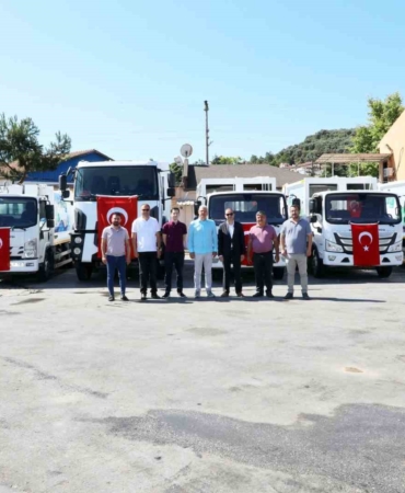 Mudanya’da temizlik filosu yeni araçlarla güçlendi